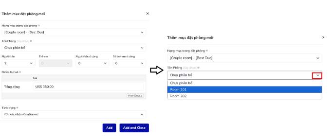 How to create a new booking 5