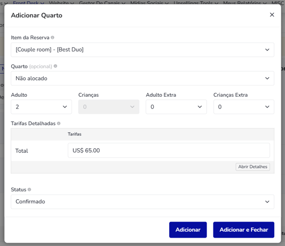 How to create a new booking4-1