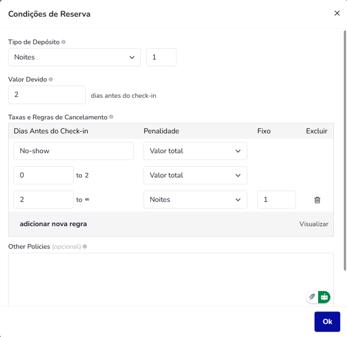 How to create custom booking policies2