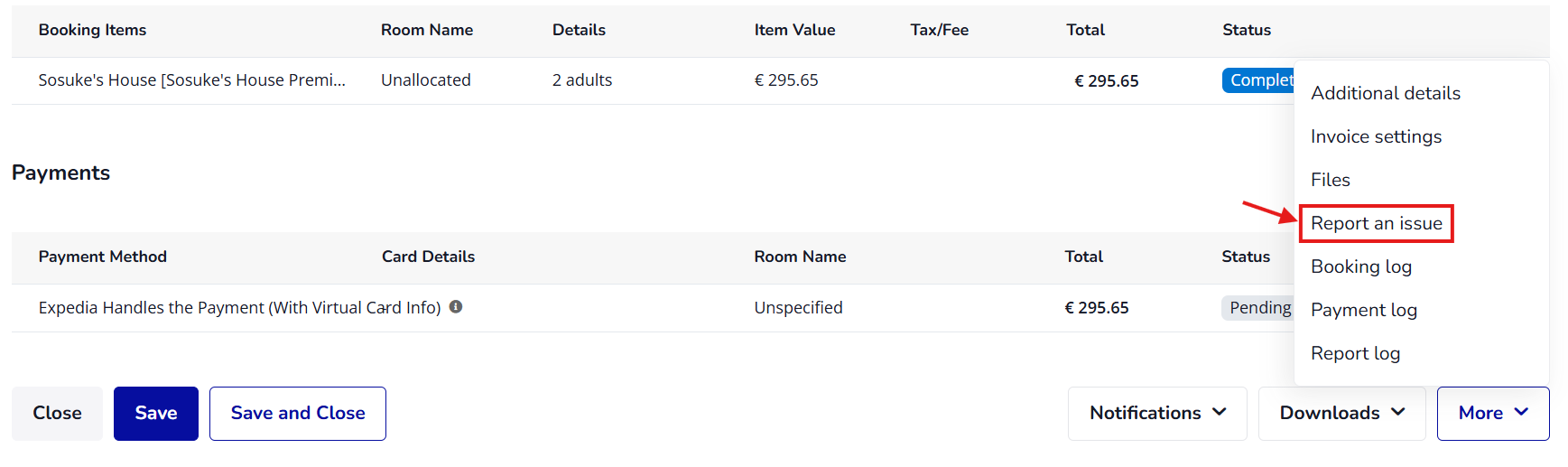 How to report issues with bookings from Expedia