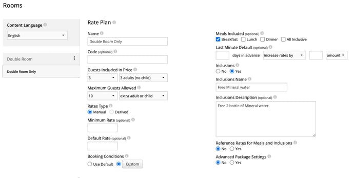 rate-plan